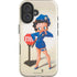 Betty Boop The Police Officer iPhone 16 Plus Impact Case
